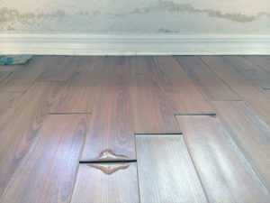 Water Damage To Your Wood Floors, Spilled Water On Engineered Hardwood Floor