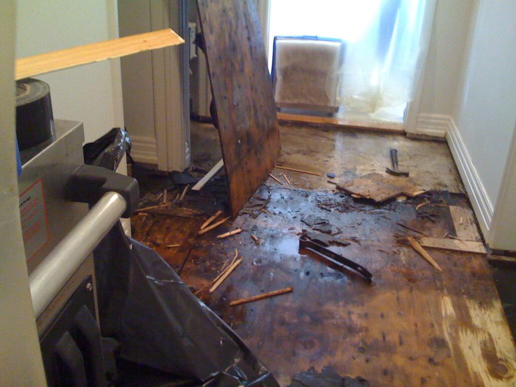 house flood damage