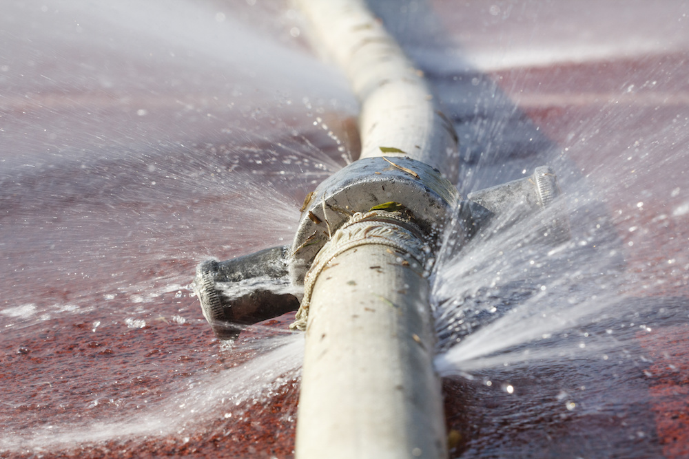 Signs you have a leak that may require a professional. 