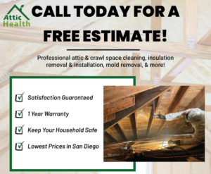 Attic Health Does FREE Attic Inspections that can help with easing your Attic concerns.