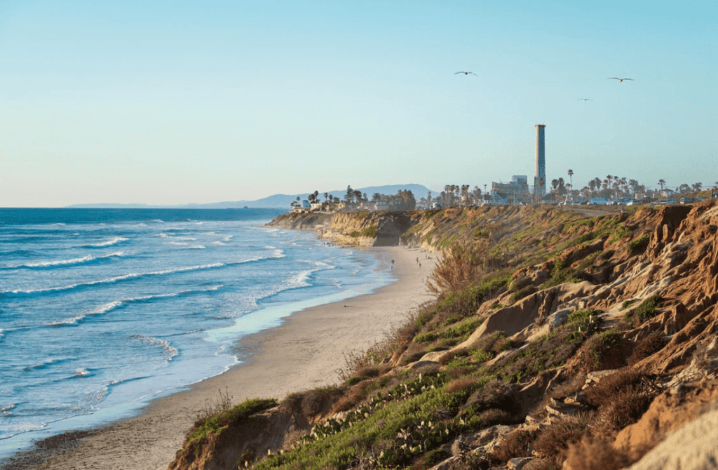 Carlsbad shoreline