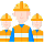 Small Particles Cleaning 8 Workers