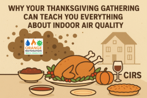 Small Particle Behavior In Homes During Thanksgiving 1 Thanksgiving feast meets small particle awareness